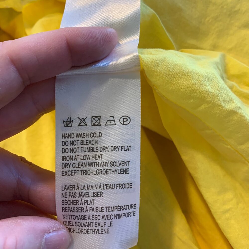 FARM Rio Yellow Asymmetrical Ruffled Maxi Dress - Picture 3 of 10